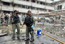 THAÏLANDE – ATTENTAT : La police se concentre sur les conducteurs de la voiture piégée dans le sud attentat Narathiwat Thaïlande