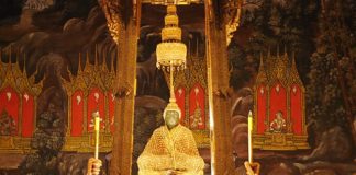 bouddha emeraude hiver