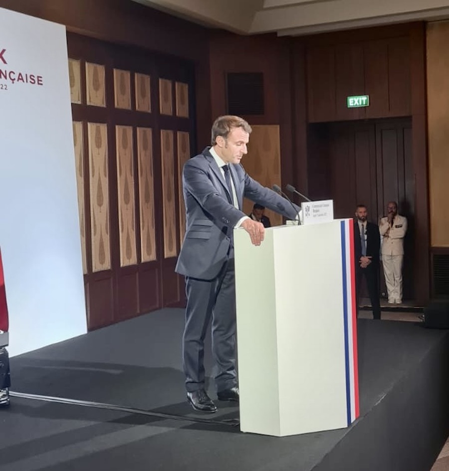 emmanuel macron rencontre expatrie Bangkok