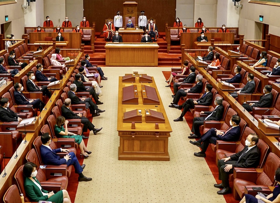 parlement singapour