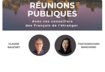 reunions publiques conseiller des français de l'etranger
