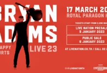Brian Adams à Bangkok