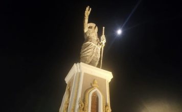 LAOS – TOURISME : La province de Xaysomboun inaugure un nouveau parc public Chao Anouvong Parc statue