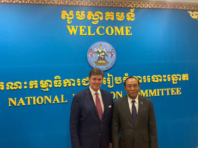 CAMBODGE – FRANCOPHONIE : Visite à Phom Penh du président de l’Assemblée parlementaire de la Francophonie, Christophe-André Frassa