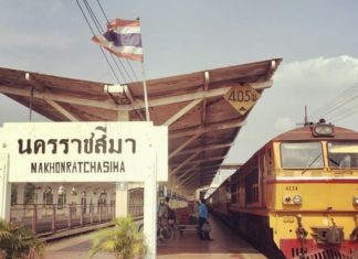 gare de train Thaïlande