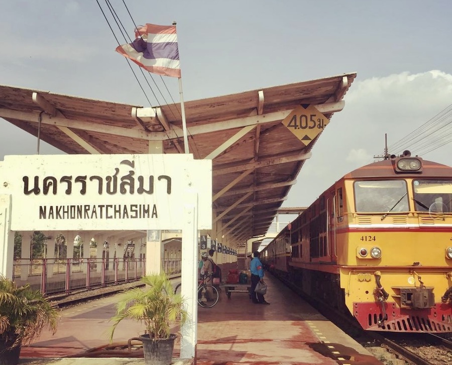 gare de train Thaïlande