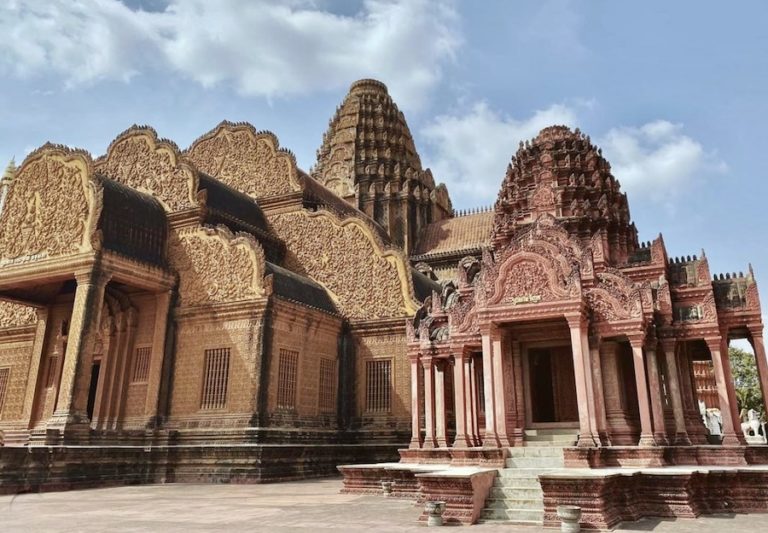 CAMBODGE – TOURISME : Au Temple de Sowann Thamareach, avec notre «Indiana Jones» Paolo