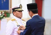 INDONÉSIE – ARMÉE : Nouveau commandant en chef de la marine indonésienne amiral Muhammad Ali.