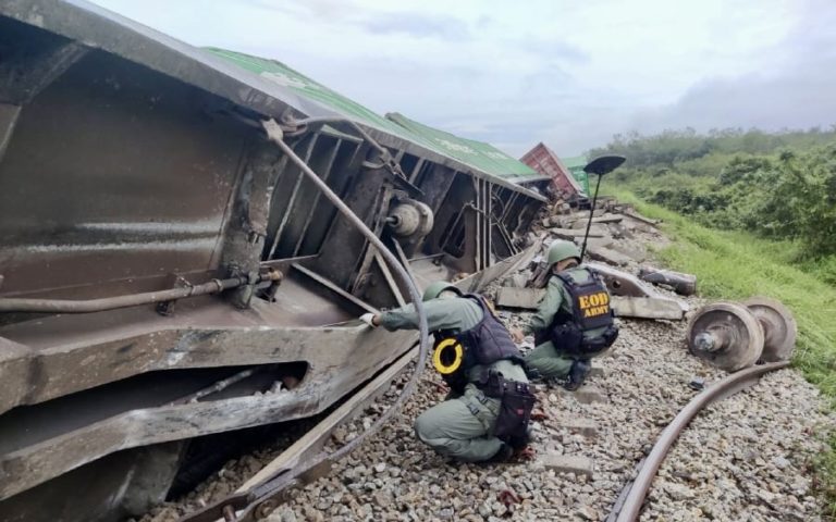 THAÏLANDE – ATTENTAT : Trois morts dans un attentat répété sur le site d’un récent déraillement de train