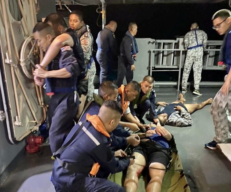THAÏLANDE – NAUFRAGE : Le désespoir des parents des marins disparus