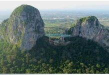 THAÏLANDE – TOURISME : Un nouveau Skywalk dans le nord-est de la Thaïlande Khao Chakan Skywalk