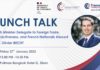 Lunch Talk Olivier Becht