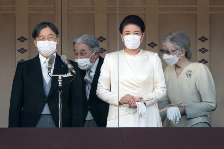 JAPON – SOCIÉTÉ : L’empereur du Japon fait sa première apparition publique pour le nouvel an depuis 2020