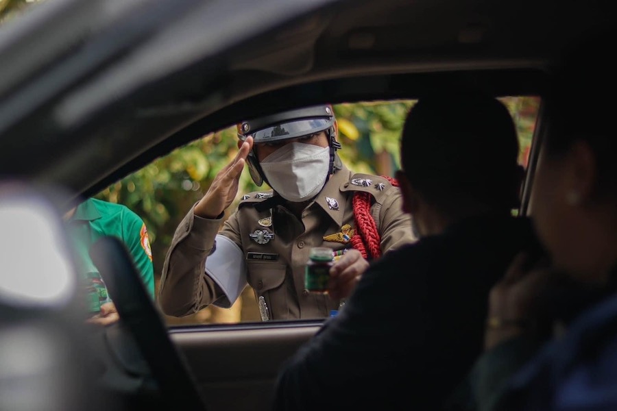 police contrôle routier