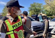 police routière Thaïlande