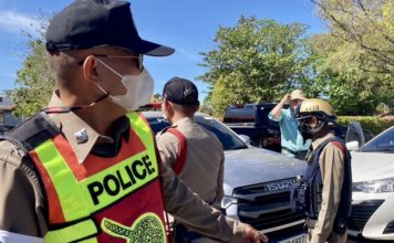 police routière Thaïlande