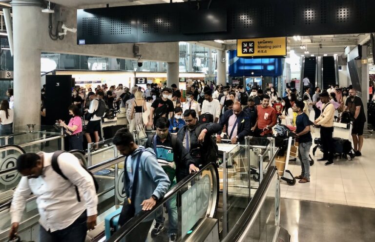 THAÏLANDE – COVID : Baisse des cas de Covid, hausse des arrivées internationales
