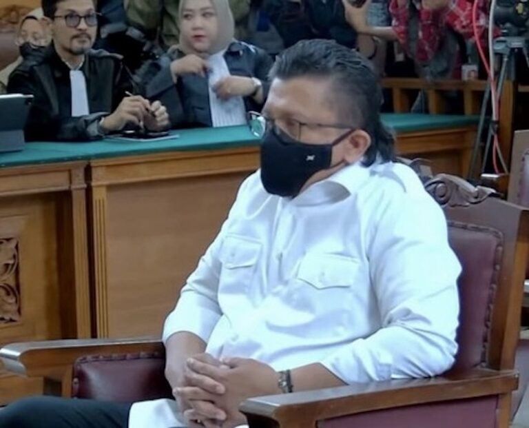 INDONÉSIE – JUSTICE : L’ancien chef national de la police jugé coupable de meurtre