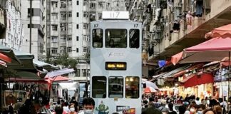 Hong Kong masque rue
