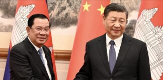 Hun Sen Xi Jinping
