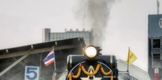 Locomotive Pacific Train Thailande