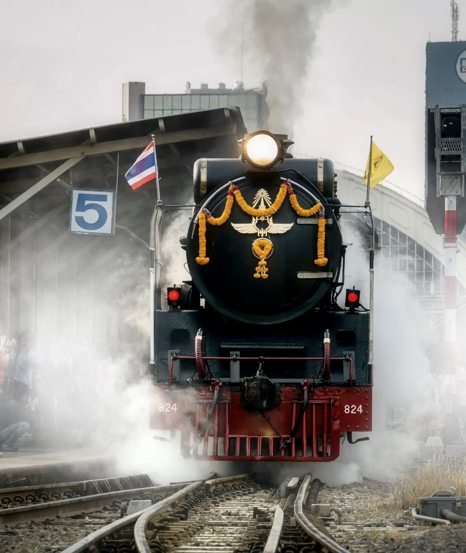 Locomotive Pacific Train Thailande