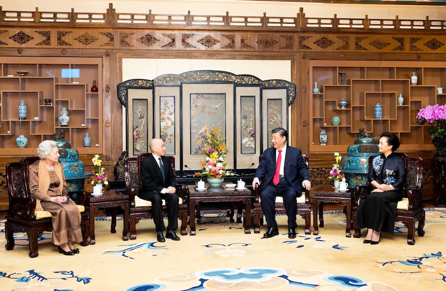 Norodom Sihamoni Xi Jinping