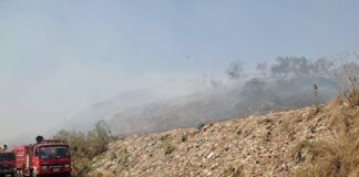 Thaïlande incendie décharge