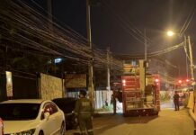 incendie condominium Pattaya