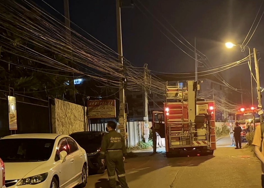 incendie condominium Pattaya