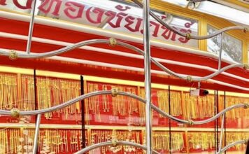 magasin thaïlandais or