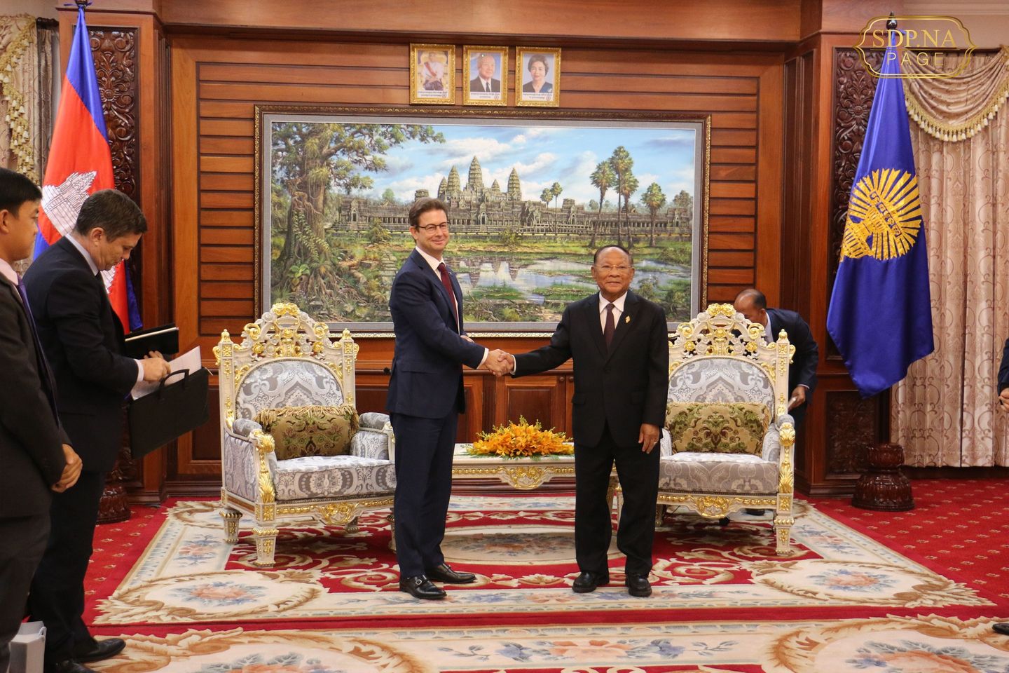 Rencontre diplomatique Australie Cambodge