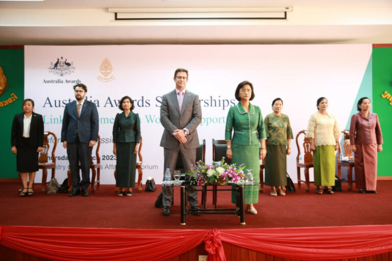 CAMBODGE – AUSTRALIE : Pour l’égalité des sexes, Phnom Penh coopère avec Canberra