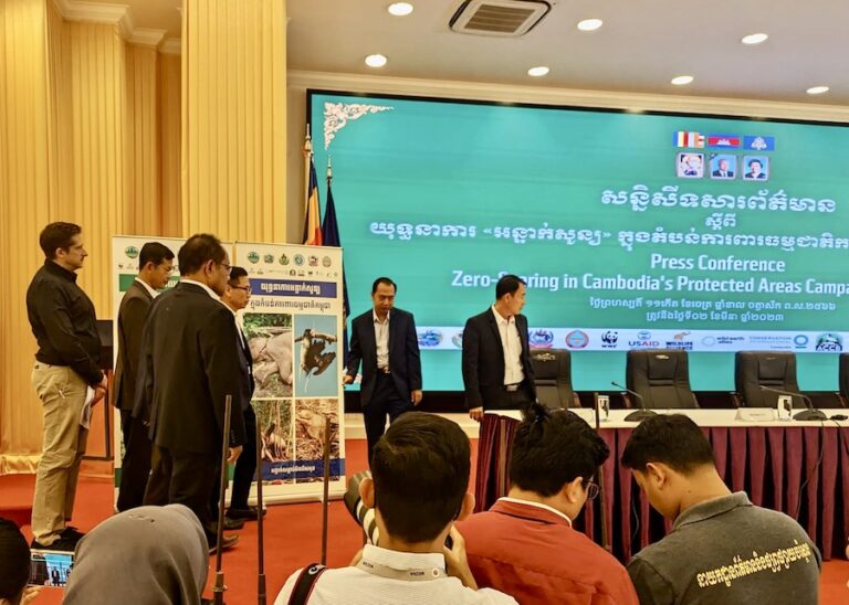 CAMBODGE – SOCIÉTÉ : Plus de 90 000 pièges de chasseurs ont été retirés des zones protégées au Cambodge