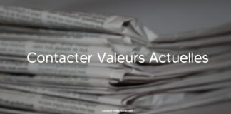 Contacter Valeurs Actuelles