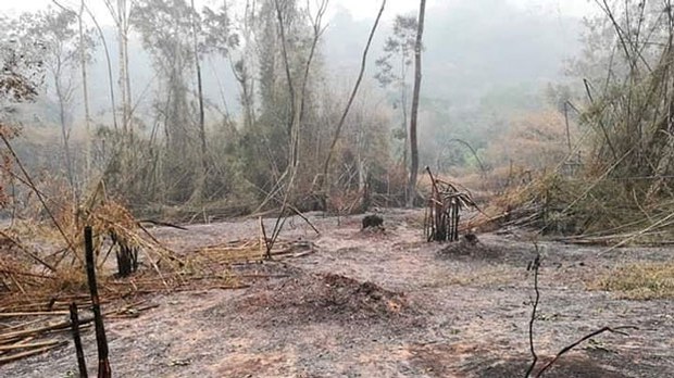 Laos pollution de l'air