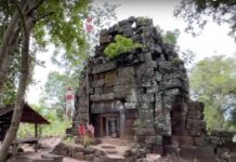 CAMBODGE – TOURISME : Au Temple de Prey Nokor, avec notre « Indiana Jones » Paolo Prey Nokor temple