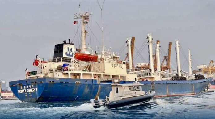 bateau coréen pêche illégale