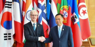 réunion bilatérale Norvège Thaïlande