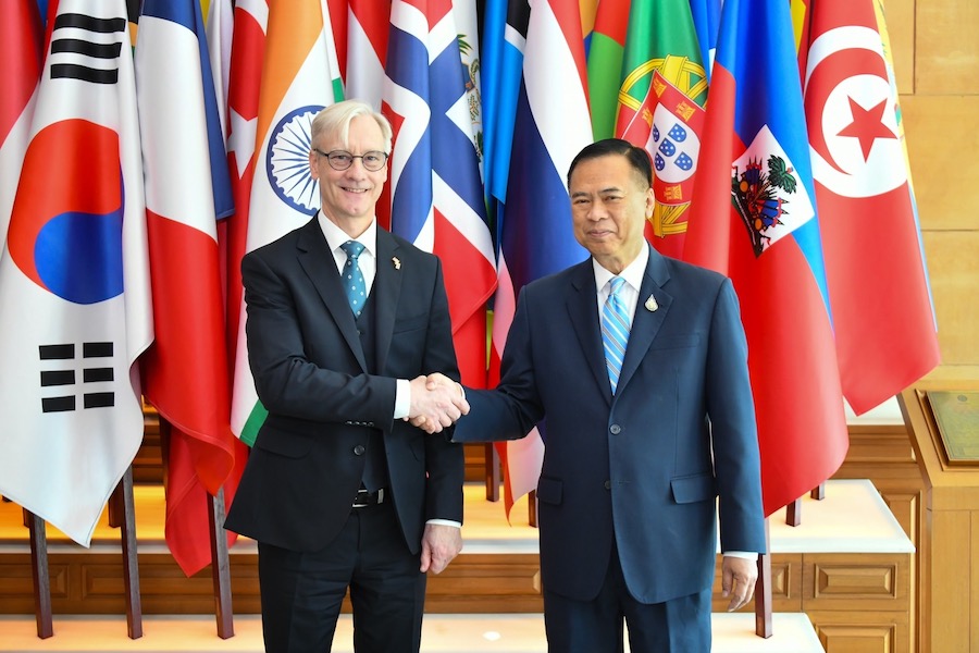 réunion bilatérale Norvège Thaïlande