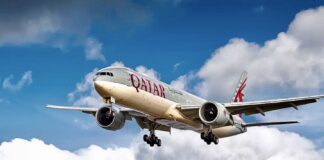 vol Qatar airways