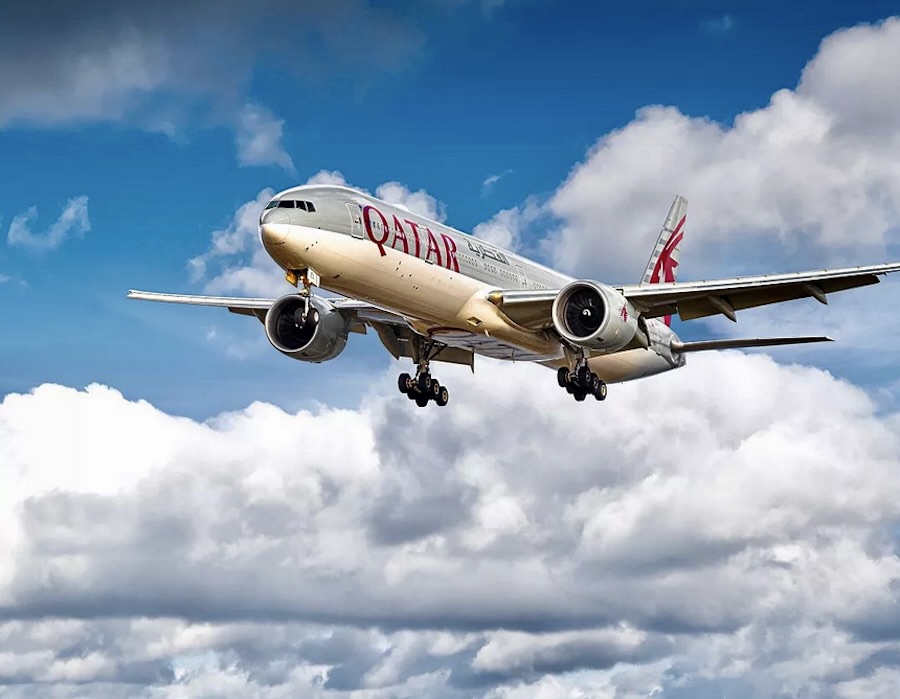 vol Qatar airways