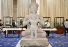 restitution art khmer Cambodge