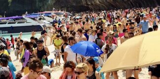 touristes Thailande