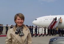 Anne Genetet en Chine
