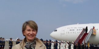 Anne Genetet en Chine