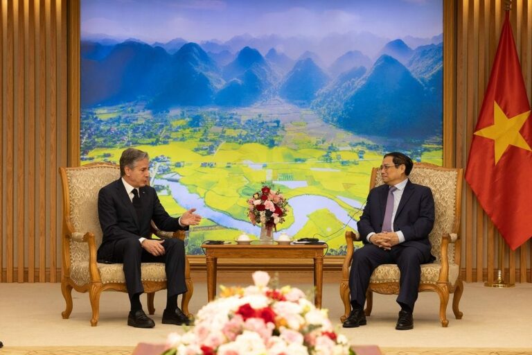 VIETNAM – DIPLOMATIE : Le Premier ministre vietnamien souhaite renforcer les liens avec les États-Unis