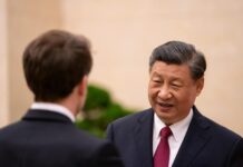 Emmanuel Macron Chine