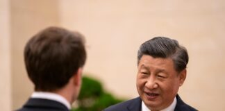 Emmanuel Macron Chine