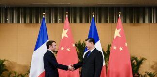 Emmanuel Macron Chine